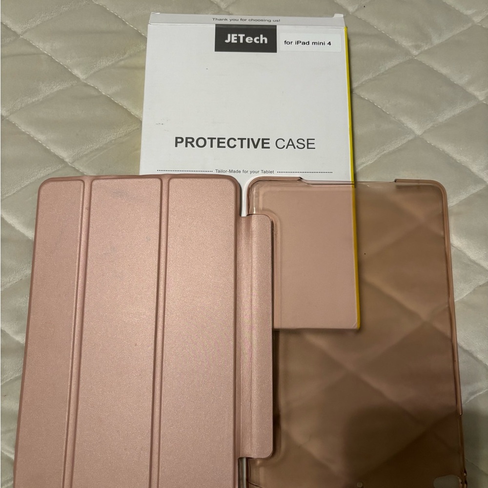 Jetech Rose Gold Protective Case for iPad Mini 4